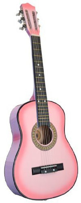 

Directly Cheap Kids Acoustic Toy Guitar (Free eBook & DirectlyCheap(TM) Translucent Blue Medium Guitar Pick)(Pink)