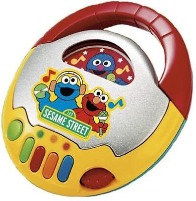 

Fisher-Price Sesame Street Talking Cd Player Ernie and Cookie Monster(Multicolor)