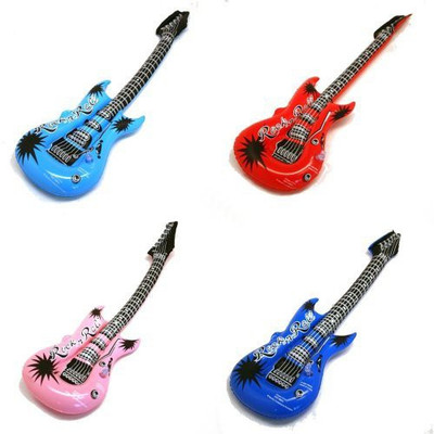 

Rhode Island Novelty Rhode Island Novelty (Pack of 12) Inflatable Rock Star Electric Guitar(Multicolor)