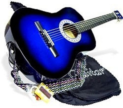 

Directly Cheap Student Acoustic Guitar Starter Package, Guitar, Gig Bag, Strap, & DirectlyCheap(TM) Translucent Blue Medium Guitar Pick(Blue)