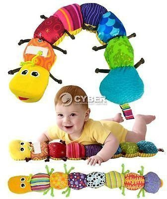 

DDStore Colorful Musical Inchworm Developmental Baby Toy Yellow(Yellow)