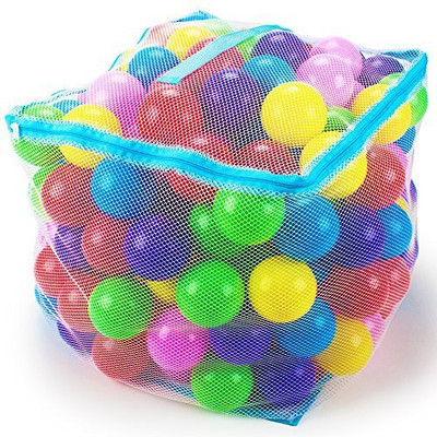 

Imagination Generation Soft Ball Pit Balls With Mesh Carrying Case(Multicolor)