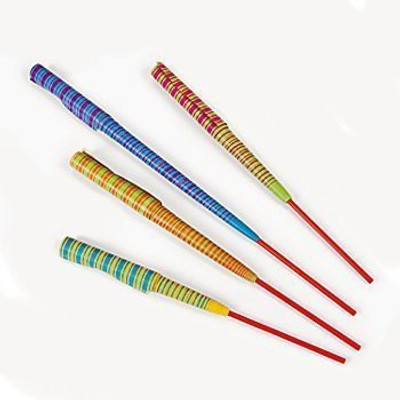 

Fun Express Neon Stripped Chinese Yo Yo - Bulk(Multicolor)