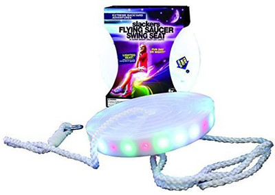 

Slackers Night Riderz LED Flying Saucer Seat, Multi(Multicolor)