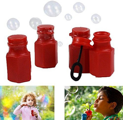 

Dazzling Toys Mini Hexagon Red Bubble Bottles Add Some "Pop" To a Graduation Ceremony Or Bubble Party With These Hexagon Red Bubble Bottles(Red)