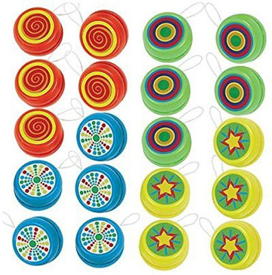 

Amscan Mega Pack Printed Yo-Yo(Multicolor)