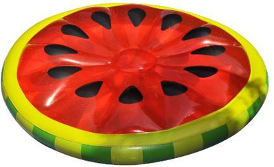 

Swimline Watermelon Slice Island Inflatable Raft(Multicolor)