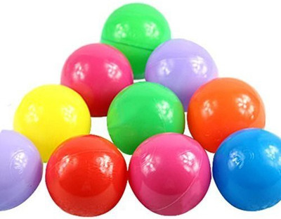 

Broadfashion Colorful Fun Balls Soft Plastic Ball Pit Balls Baby Kids Tent Swim Toys Ball(Multicolor)