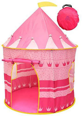 

Kiddey ; Princess Castle Kids Play Tent - Indoor / Outdoor Pink Children Playhouse Great Gift(Pink)