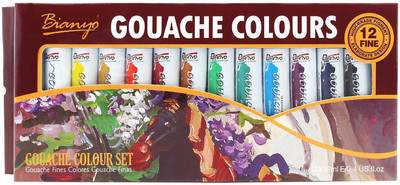 

Bianyo Gouache Tube(Set of 1, Multicolor)