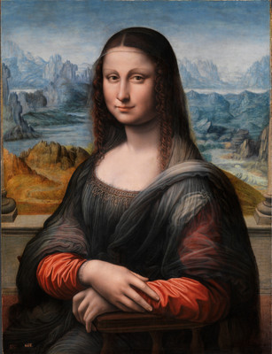 

mona-lisa poster on art print paper Fine Art Print(12 inch X 9 inch, Rolled)