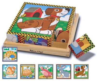 

Melissa & Doug Pets Cube Puzzle(16 Pieces)