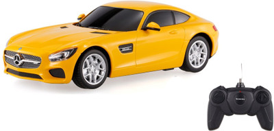 

Toy House officially licensed 1:24 Mercedes AMG GT Toy Car(Yellow)