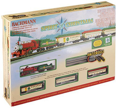 

Bachmann Trains Spirit Of Christmas Ready To Run Electric Train Set - N Scale(Multicolor)