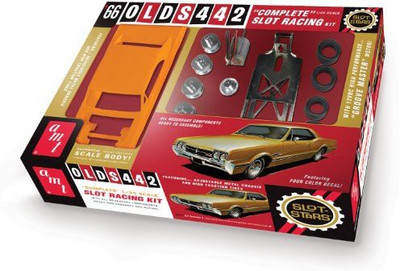 

AMT Datasouth 1966 Oldsmobile 442 Slot Car Race Kit(Gold)