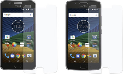 Cowboy Tempered Glass Guard for Motorola Moto G5(Pack of 2)