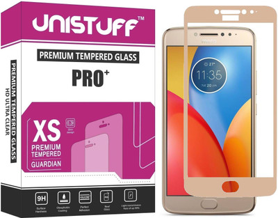 Unistuff Tempered Glass Guard for Motorola Moto E4 Plus(Pack of 1)