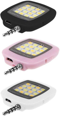 

Meenamart 3.5 Selfie Flash(Adjustable Brightness Multicolor)