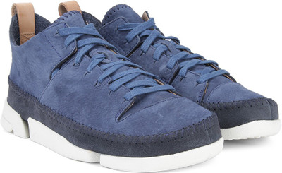 

Clarks Trigenic Flex Night Blue Sneakers For Men(Blue, Tan