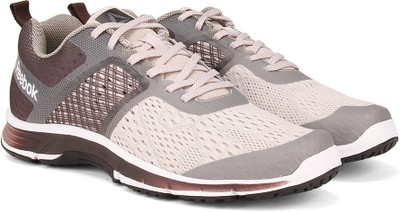 

REEBOK RIDE ONE Running Shoes For Men(White, Grey, Sand stone/earth/peweter