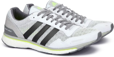 

ADIDAS ADIZERO ADIOS M Running Shoes For Men(White, Ftwwht/trgrme/syello