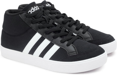 

ADIDAS NEO VS SET MID Tennis Shoes For Men(Black, Cblack/ftwwht/cblack