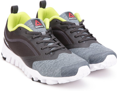 

REEBOK SUPER FLEX Running Shoes For Men(Black, Grey, Green, Coal/dust/slr yllw/wht