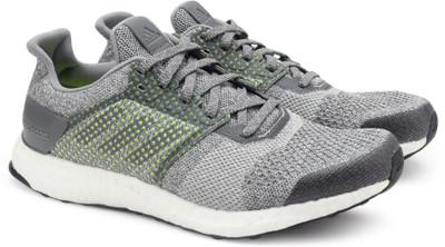 ADIDAS ULTRABOOST ST M Running Shoes For Men(Grey, Grethr/silvmt/grefiv