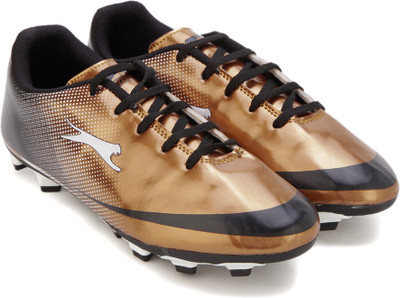 

Slazenger Apedemak Slazenger Apedemak Football Shoes For Men(Black, Brown, Golden
