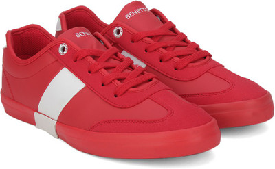 

United Colors of Benetton Sneakers For Men(Red, 903