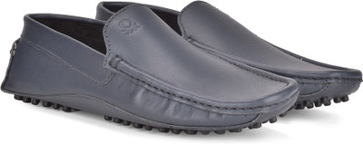 

United Colors of Benetton Loafers For Men(Black, 902