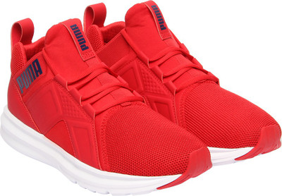 

Puma Enzo Mesh Running Shoes For Men(Red, Toreador-blue depths