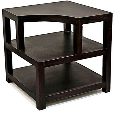 

Ikiriya Solid Wood Bedside Table(Finish Color - TEAK)