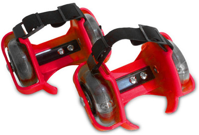 

Gubbarey Luminous Wheel Light Roller skate Shoes Quad Roller Skates - Size Free UK(Red)
