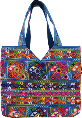 

Craft Trade Women Casual Multicolor Cotton Tote