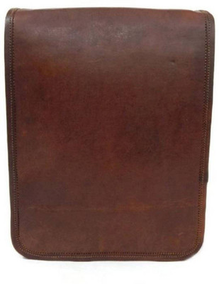 

CraftShades Women Casual Brown Genuine Leather Satchel