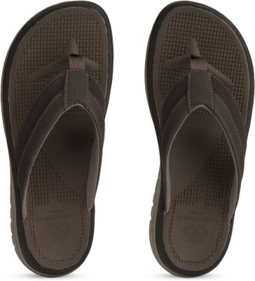Clarks Balta Sun Dark Brown Flip Flops