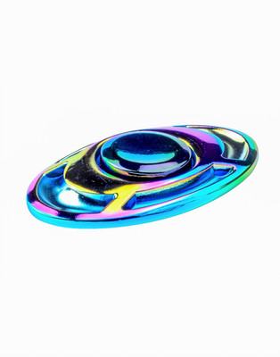 

Sirius Toys Joy Metal - Fidget Spinner - Rainbow Electroplating Metal(Silver)