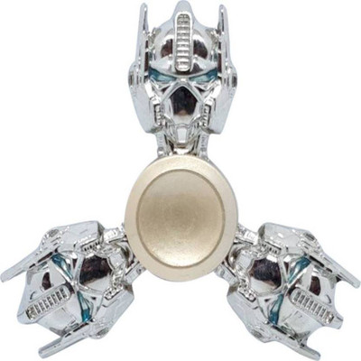 

Happy GiftMart Transformers High Quality Metal Spinner With Guaranteed 2 Minute Spin Time (SILVER)(Silver)