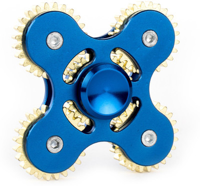 

Blazon Premium,4 geared,Heavy Imported Quality, Metal Fidget Spinner(Blue)