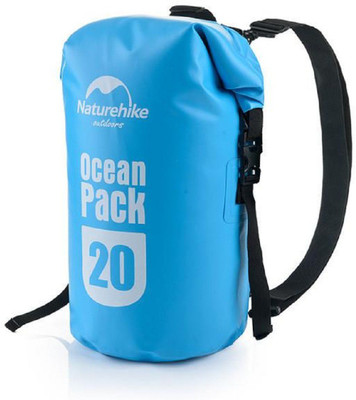 

Italish 20L Outdoor Ocean Pack Waterproof Dry Bag Sack Storage Bag 20 Liter Ocean Pack(Blue, Dry Bag), Sky blue
