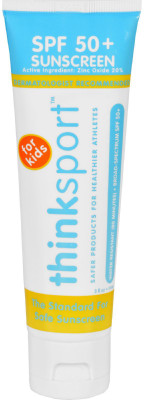 

ThinkSport Kid Safe Sunscreen Thinkbaby Livestrong SPF 50+ - SPF 50+ PA+(85 g)