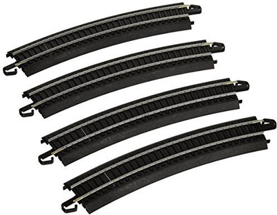 

Bachmann Trains Snap-Fit E-Z Track 22 Radius Curved Track(Black)