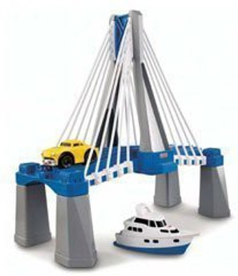 

Fisher-Price GeoTrax Rail & Road System - Big City Rainbow Bridge(Multicolor)