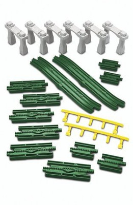 

Fisher-Price GeoTrax Rail & Road System Elevation Tracks - Straights 'n Ramps Pack(White, Green, Yellow), Green;white;yellow