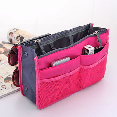 

Anything & Everything Multipurpose Handbag | Women Travel Insert Handbag Organizer - PINK(Pink)
