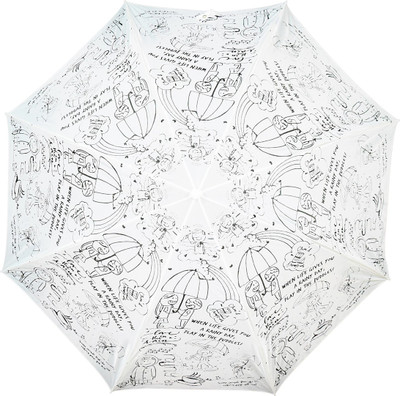 

Fashion Junk BIFOLD PRINTED Umbrella(White)