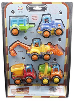 

RIANZ Unbreakable Construction Automobiles Toy Set(Black)