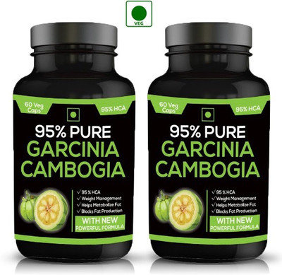 

Perennial Lifesciences Pure Garcinia Cambogia 95% Hca 800Mg 2X60 Veg Capsules (Pack Of 2) Weight Loss Product 100% Natural & Pure Maximum Potency(120 No)