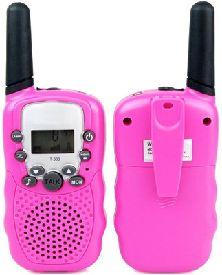 

ShopyBucket New generation Portable Walkie Talkie Walkie Talkie Set-1 Walkie Talkie(Red)